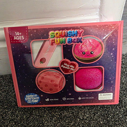 Squishy fun box stress toy - fun,
