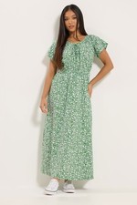 M&Co Petite Women's Floral Tie