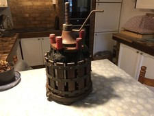 Vintage ROUND Wine Rack/