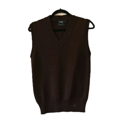 Drake merino wool brown - wool,
