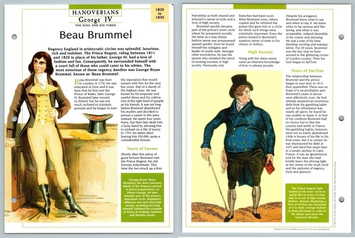Beau brummel 1820 1830 - beau,
