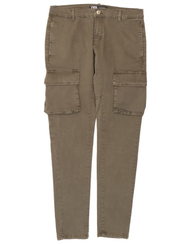 Zara mens slim cargo trousers - zara,