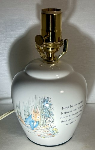 Wedgwood peter rabbit lamp and - wedgwood,
