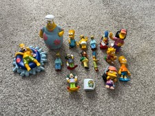 The Simpsons Springfield 1990/2000’s Figure & collectables Bundle 17 pieces! 