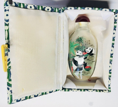 Chinese vintage glass - glass, reverse