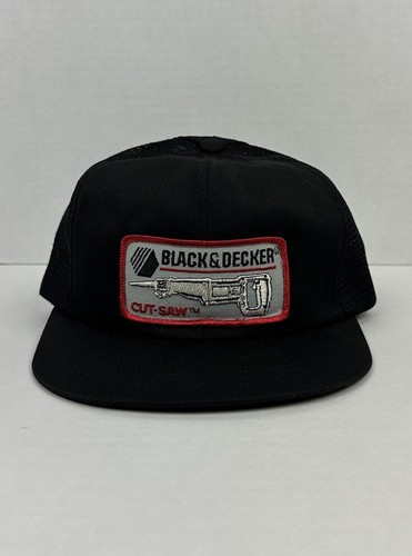 Vintage black decker trucker - black, &