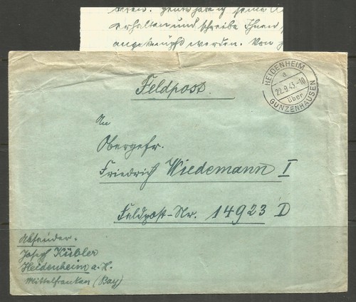 Osburgh germany 1943 - germany., 1943.