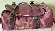 Vintage HEAD Sports/Tennis  Holdall Bag – Retro Purple & Black