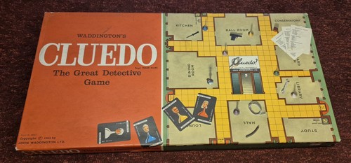 Vintage waddingtons cluedo - waddingtons,