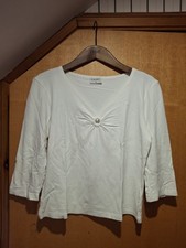 Kaliko Women's White Top 3/4