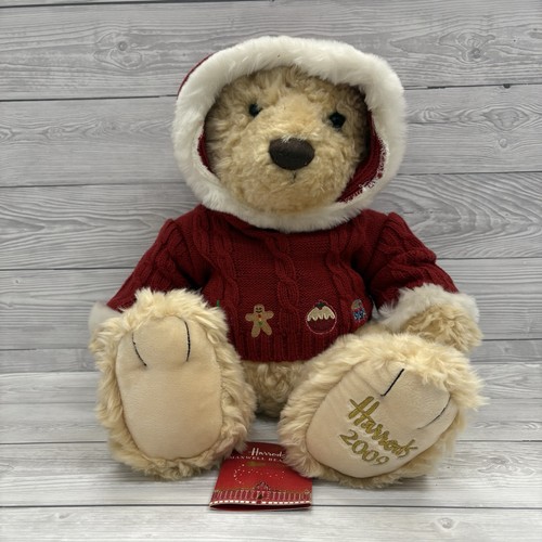 Harrods christmas teddy - christmas, bear