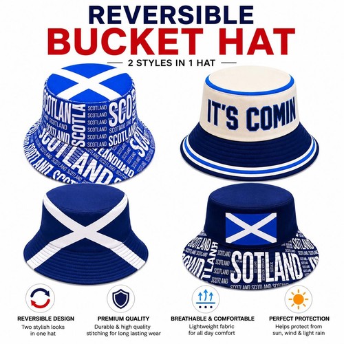 Scotland bucket hat world - scotland, cup