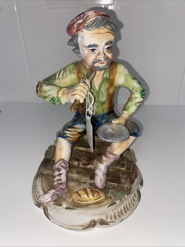 Capodimonte tramp ornament - capodimonte,