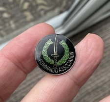 The Commando Association Pin Badge British Army Curio SAS British Military Unit