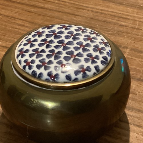 Brass enamel stuart houghton - &,