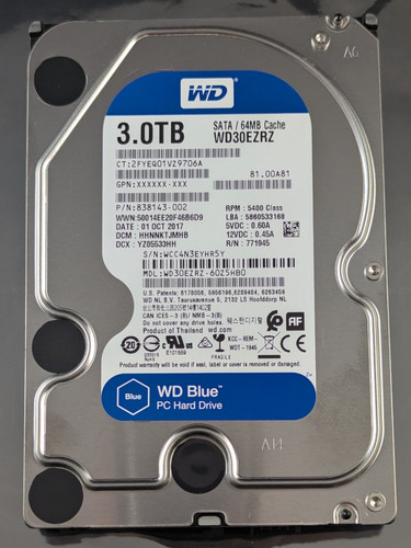 Western digital 3tb hard - digital,