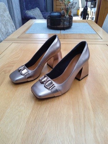 Real leather wide fit - m&s,