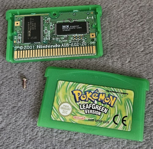 Pokémon leaf green version - green,