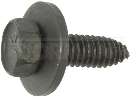 Body bolt with captive - body, washer
