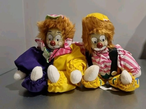 1990 clown doll - clown, with