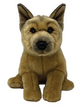 12" Tan German Shepherd teddy