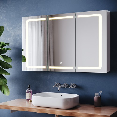 Large led bathroom - large, mirror