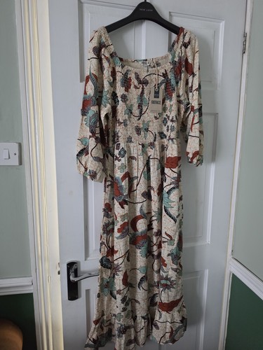 Fatface adele batik - midi, size