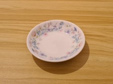 Wedgwood Angela Vintage Fine Bone China Trinket Dish Coaster Butter Pat Dish