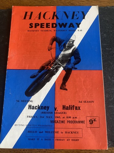 1965 hackney halifax - hackney, v