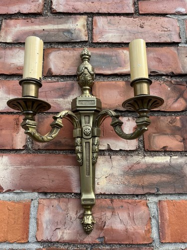 Vintage french wall light - french,