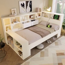 L-Shape Daybed Single Kids Bed