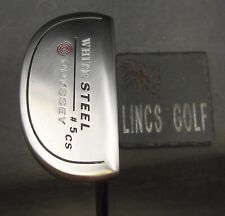 Odyssey White Steel #5 CS Putter Steel Shaft 87cm Length Iomic Grip