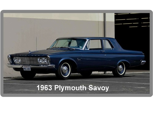 1963 plymouth savoy - plymouth, car