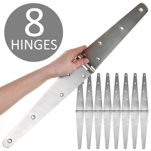 Large strap hinges - large, 12"