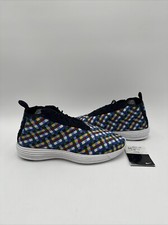 Nike Lunar Chukka Woven+ Blue Multi 2010 Size 8.5 Brand New 398475-400