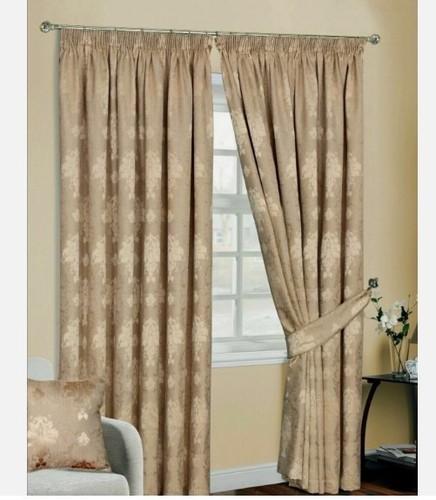 Luxury jacquard pencil pleat - pencil,