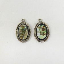 MEXICO ALPACA Oval Shell Findings Jewellery Making
