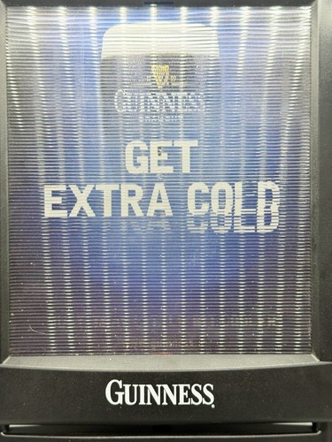Guinness get extra - extra, bar