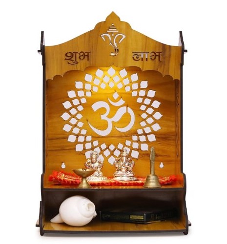 Wooden pooja mandir - pooja, home