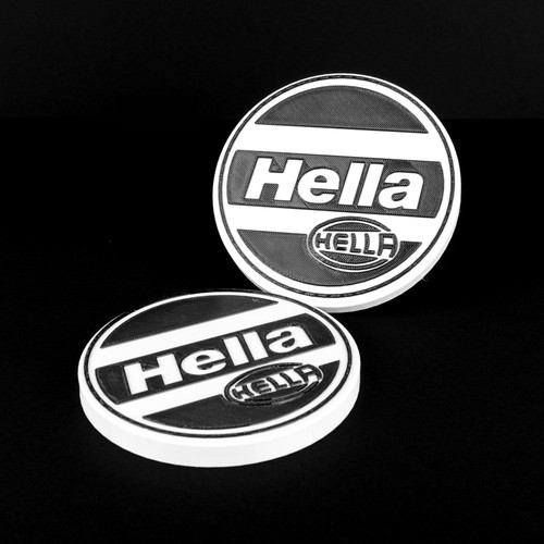 Hella dual round - round, headlight