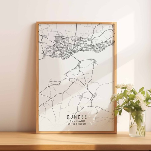 Dundee scotland uk - a4, a5