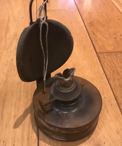 Vintage oil railway lamp - oil, with