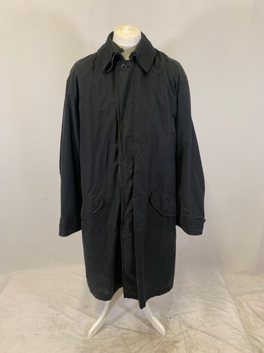 Black melka overcoat - melka, l
