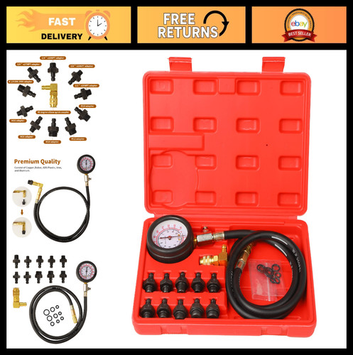 Oil pressure tester - pressure, gauge