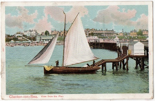 328 printed postcard view - postcard,