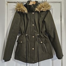 Primark Coat Womans Green