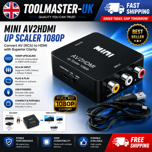 Hdmi 1080p rca - to,