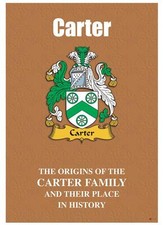 Carter English Surname History