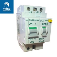 Crabtree Polestar RCBO 32 Amp