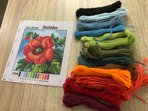 Orchidea tapestry kit - orchidea, kit-